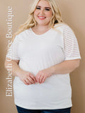 White short sleeve t-shirt