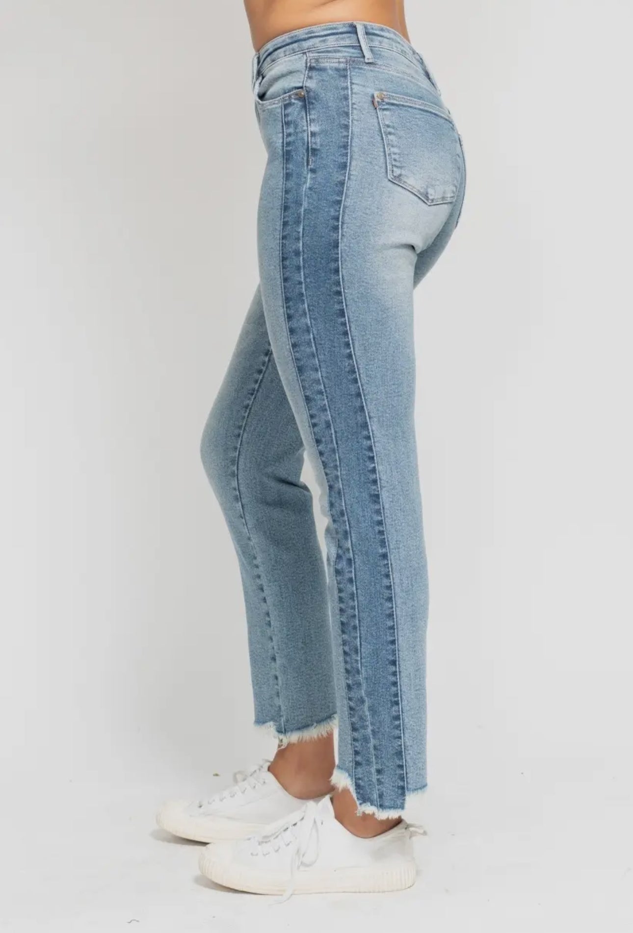 Judy Blue Jeans side stripe.