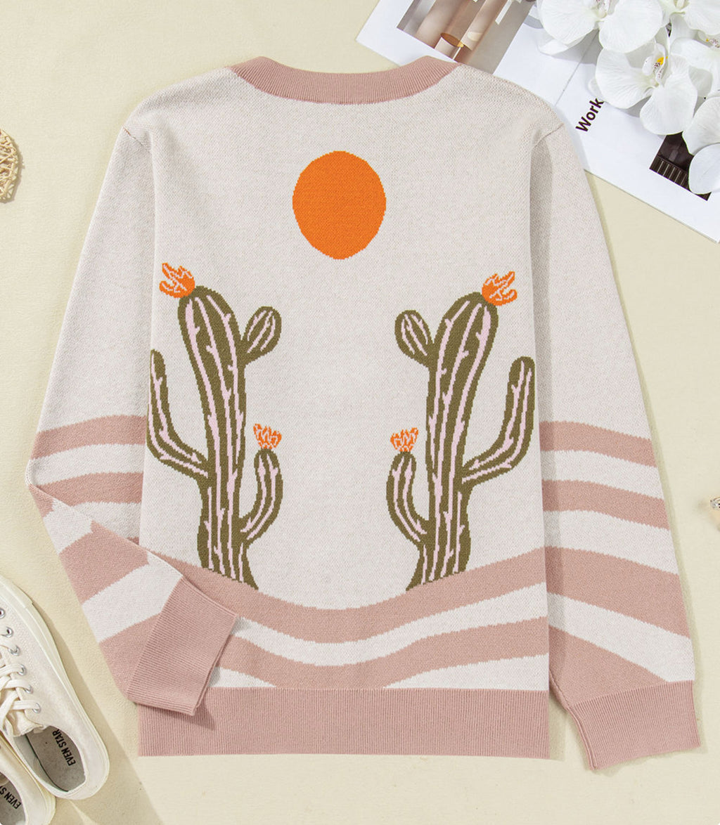 The Carrie. Cactus Cardigan.