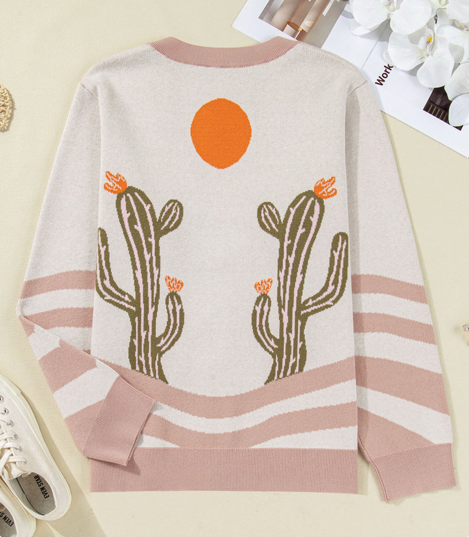 The Carrie. Cactus Cardigan.